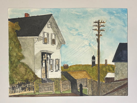 White House with Sky, 2019