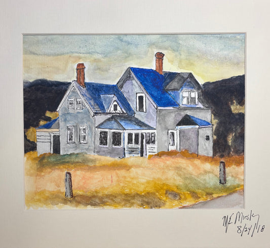House at Dusk, 2018